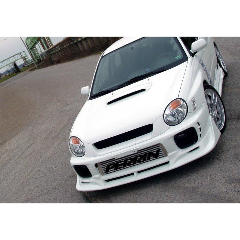 Perrin front mount intercooler pipes for Subaru WRX 2002-2007 and STI 2004-2007, black intercooler piping kit by JDMuscle.
