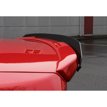 Perrin Gurney Flap with Premium Wing for 2015-2020 Subaru WRX/STI, black spoiler and wing combo by JDMuscle.