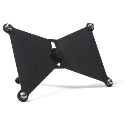 Perrin 08-14 Subaru WRX/STI license plate holder in black, JDMuscle brand, designed for clean fit and easy mounting.