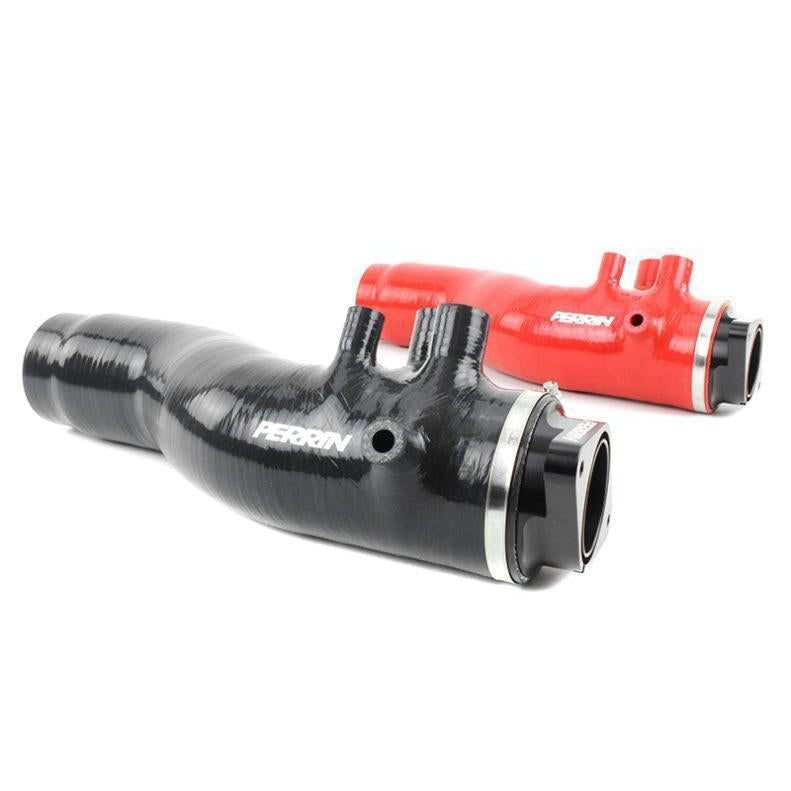 PERRIN 15-21 WRX red 3-inch turbo inlet hose with nozzle, JDMuscle performance turbo inlet pipe for Subaru WRX 2015-2019