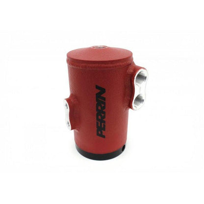 Perrin Red Air Oil Separator for Subaru WRX/STI with TMIC, 2008-2014, JDMuscle performance automotive part.