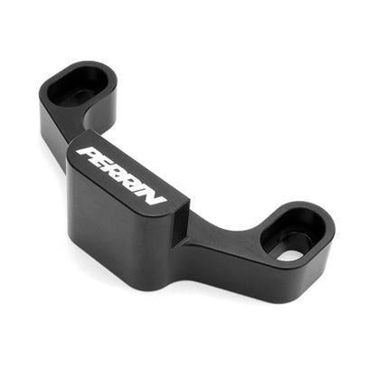 Black anodized Perrin Shifter Stop for 2018-2019 Subaru WRX short throw shifter, designed to improve shift feel and precision.