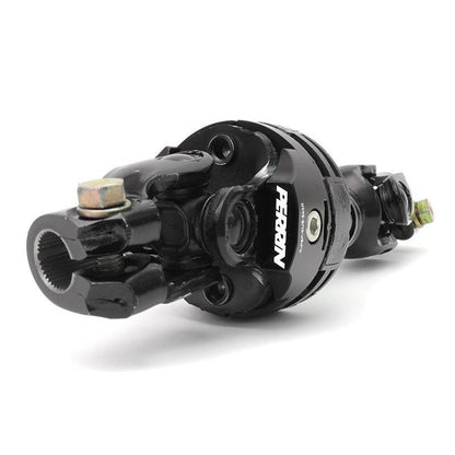 PERRIN Steering Dampener Lockdown Kit for Subaru WRX, showing steering rack bushings and installation components.