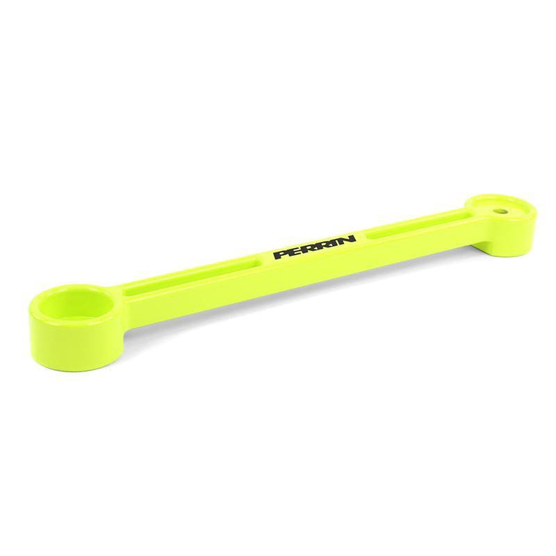 PERRIN neon yellow battery tie down for Subaru WRX, STI, and BRZ by JDMuscle