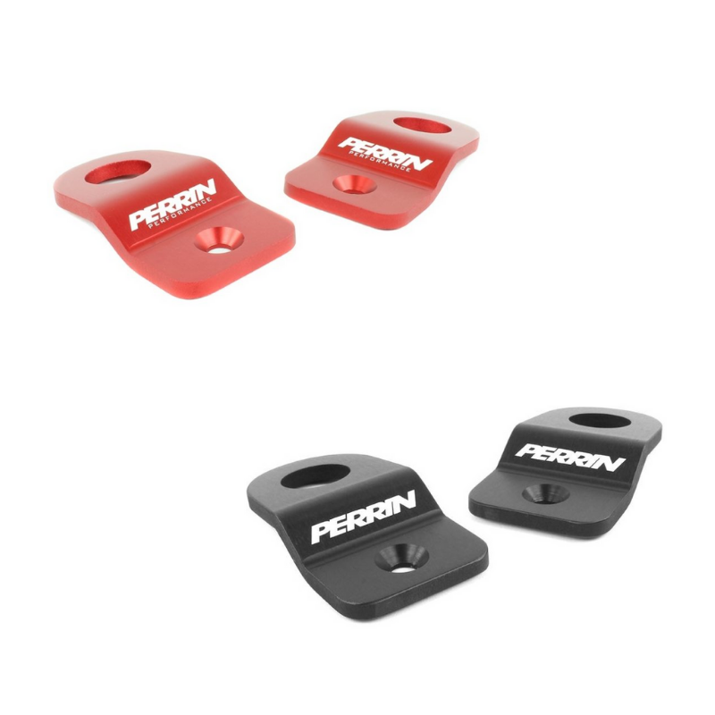 Perrin [08-21 WRX/STI] Upper Radiator Bracket Set Red | PSP-ENG-521 - Evergreen Kings