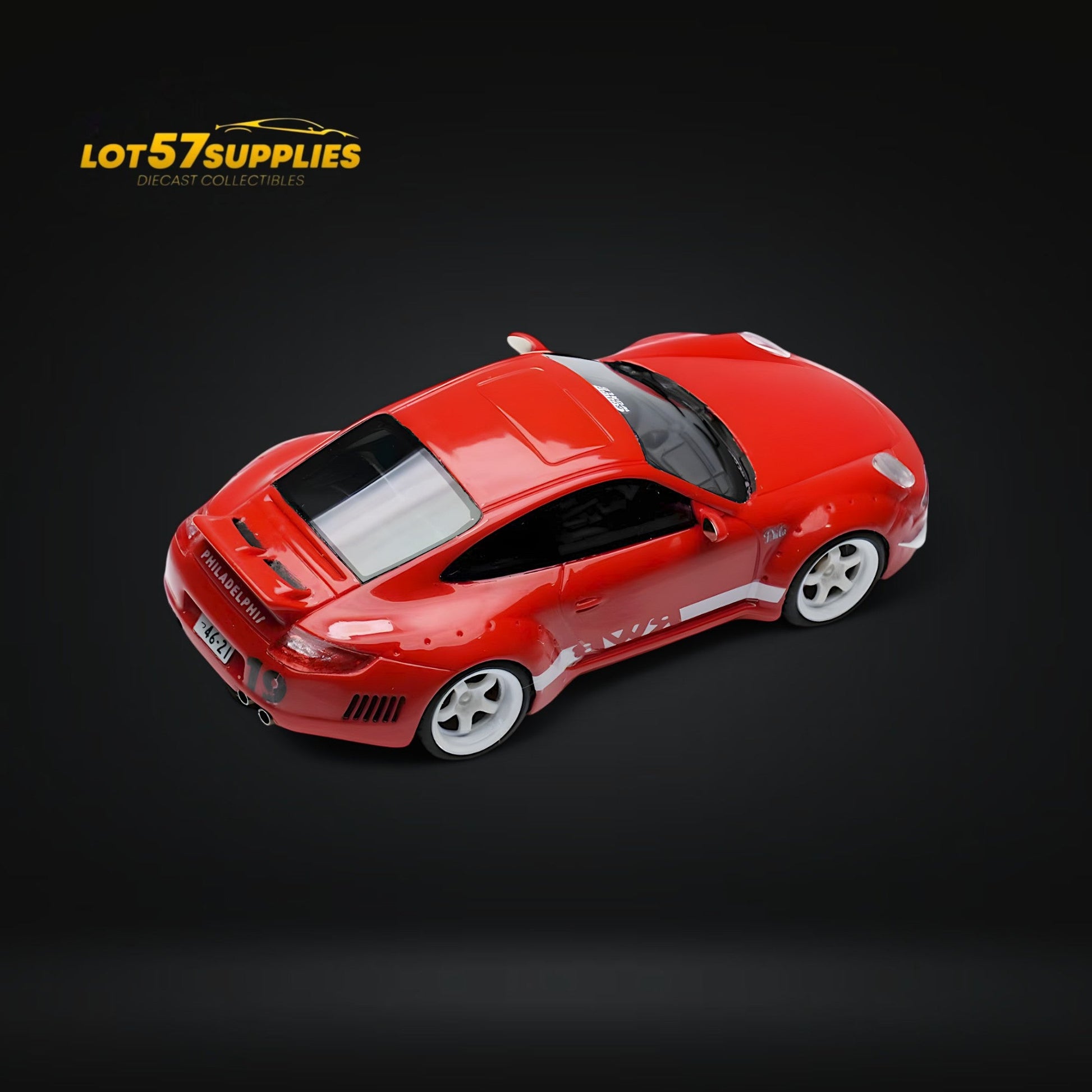 RWB Porsche 997 Racing Style 1:64 - Evergreen Kings
