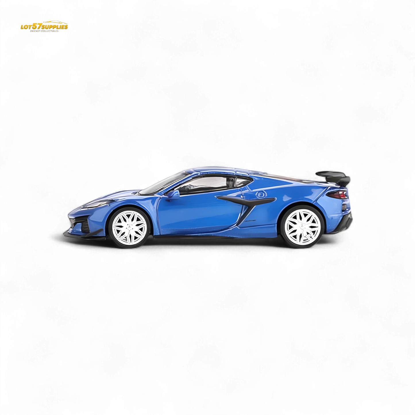 Mini-GT Chevrolet Corvette Z06 2023 Elkhart Lake Blue 1:64 - Evergreen Kings