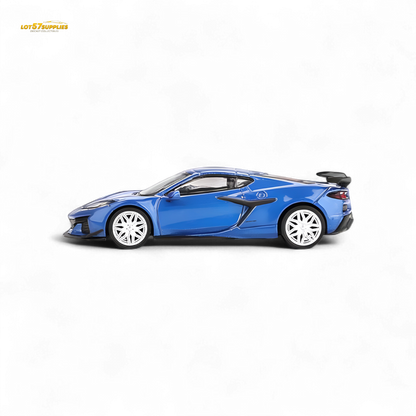 Mini-GT Chevrolet Corvette Z06 2023 Elkhart Lake Blue 1:64 - Evergreen Kings