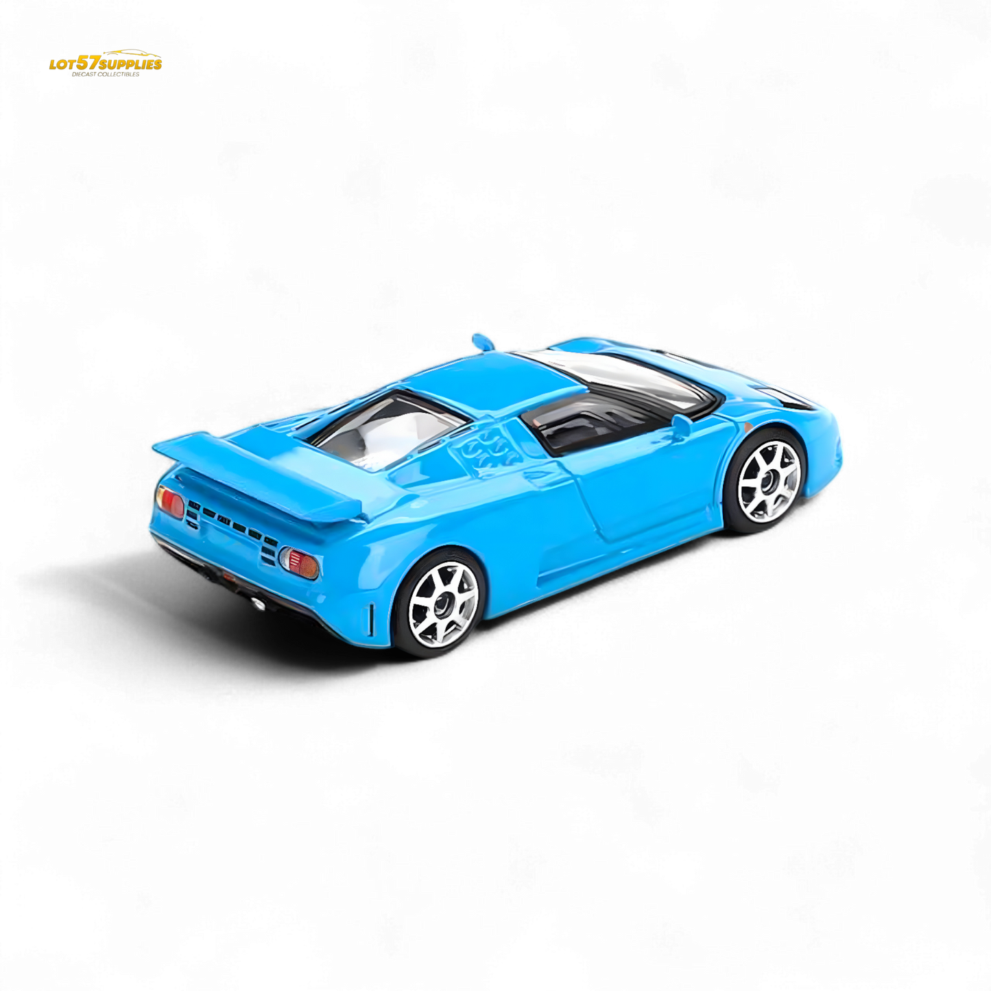Mini-GT Bugatti EB110 Super Sport Blu Bugatti #890 1:64 - Evergreen Kings