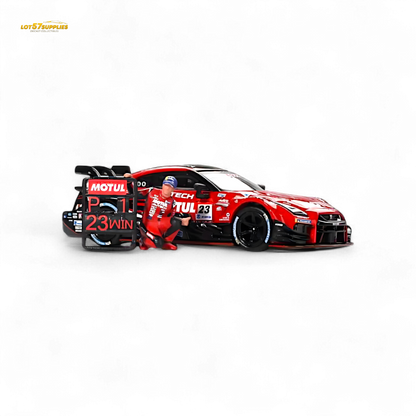 Mini-GT Nissan GT-R Nismo #23 Motul Autech 2021 1:64 - Evergreen Kings