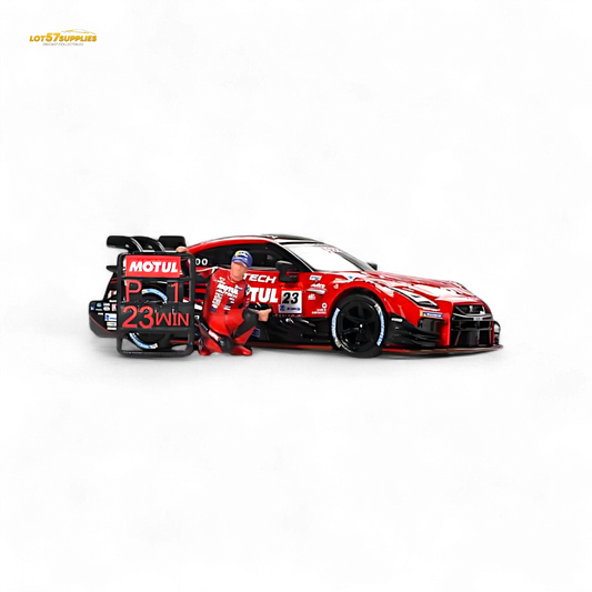 Mini-GT Nissan GT-R Nismo #23 Motul Autech 2021 1:64 - Evergreen Kings