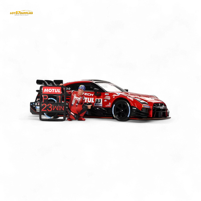 Mini-GT Nissan GT-R Nismo #23 Motul Autech 2021 1:64 - Evergreen Kings