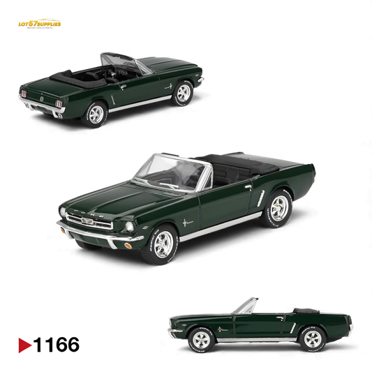 (Pre-Order) Mini-GT Ford Mustang Convertible 1:64 - Evergreen Kings