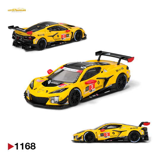 Mini-GT Chevrolet Corvette Z06 GT3.R diecast model in 1:64 scale, detailed Chevrolet sports car by Lot57Supplies Diecast Shop