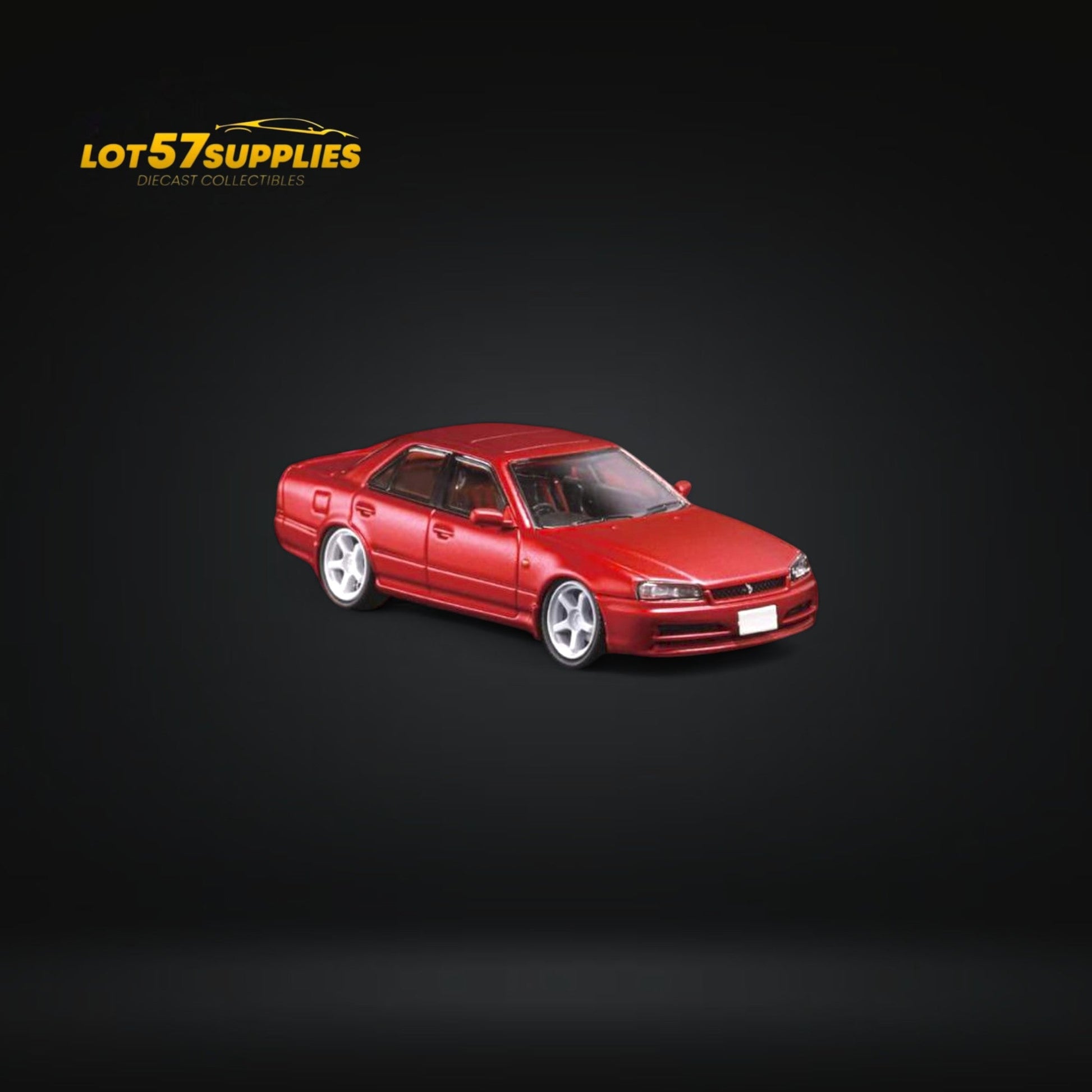 Mortal ER34 SKYLINE 25GT-t Red Ordinary 1:64 - Evergreen Kings