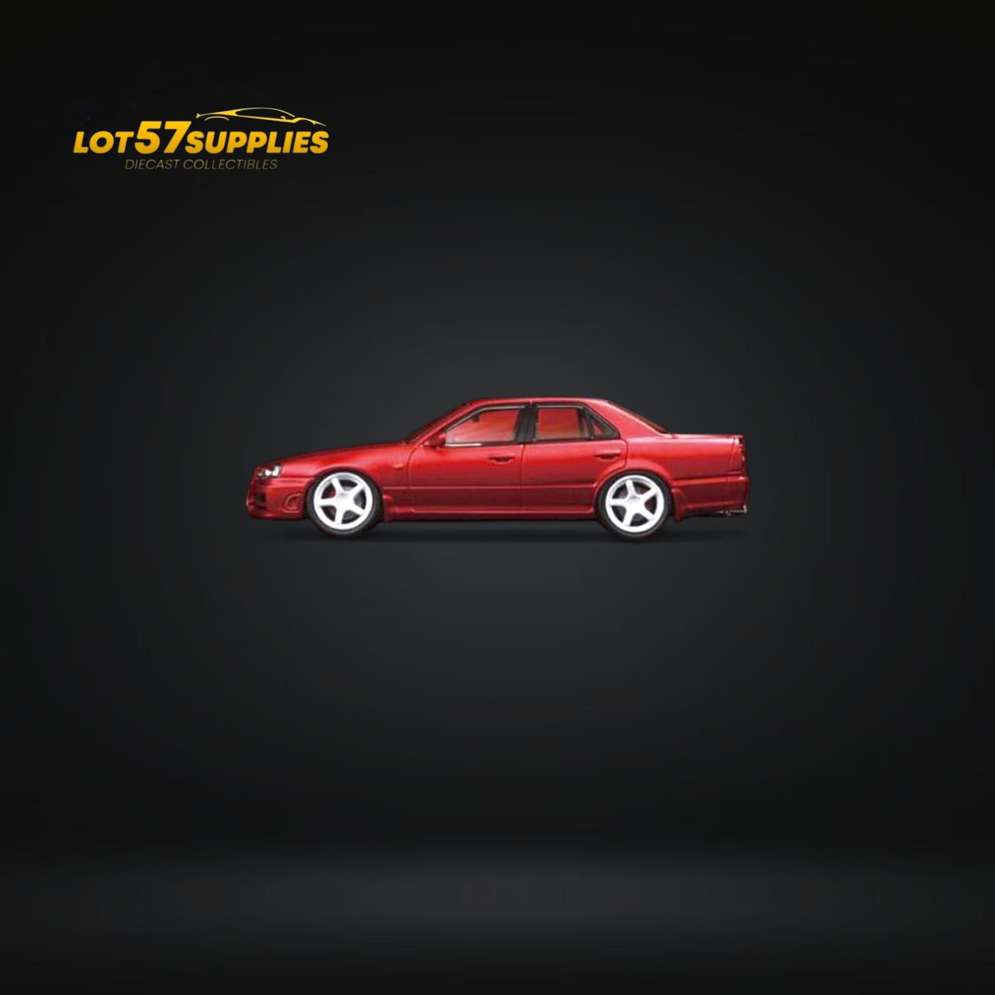 Mortal ER34 SKYLINE 25GT-t Red Ordinary 1:64 - Evergreen Kings