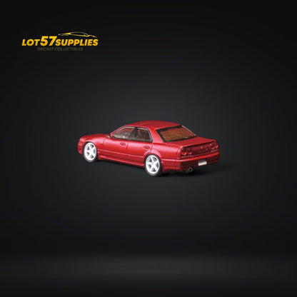 Mortal ER34 SKYLINE 25GT-t Red Ordinary 1:64 - Evergreen Kings