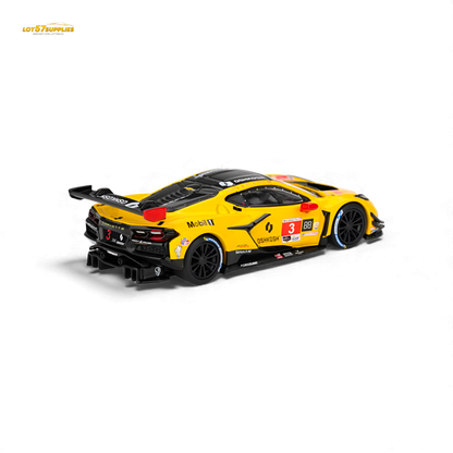 Mini-GT Chevrolet Corvette Z06 GT3.R diecast model in 1:64 scale, detailed Chevrolet collectible by Lot57Supplies Diecast Shop.
