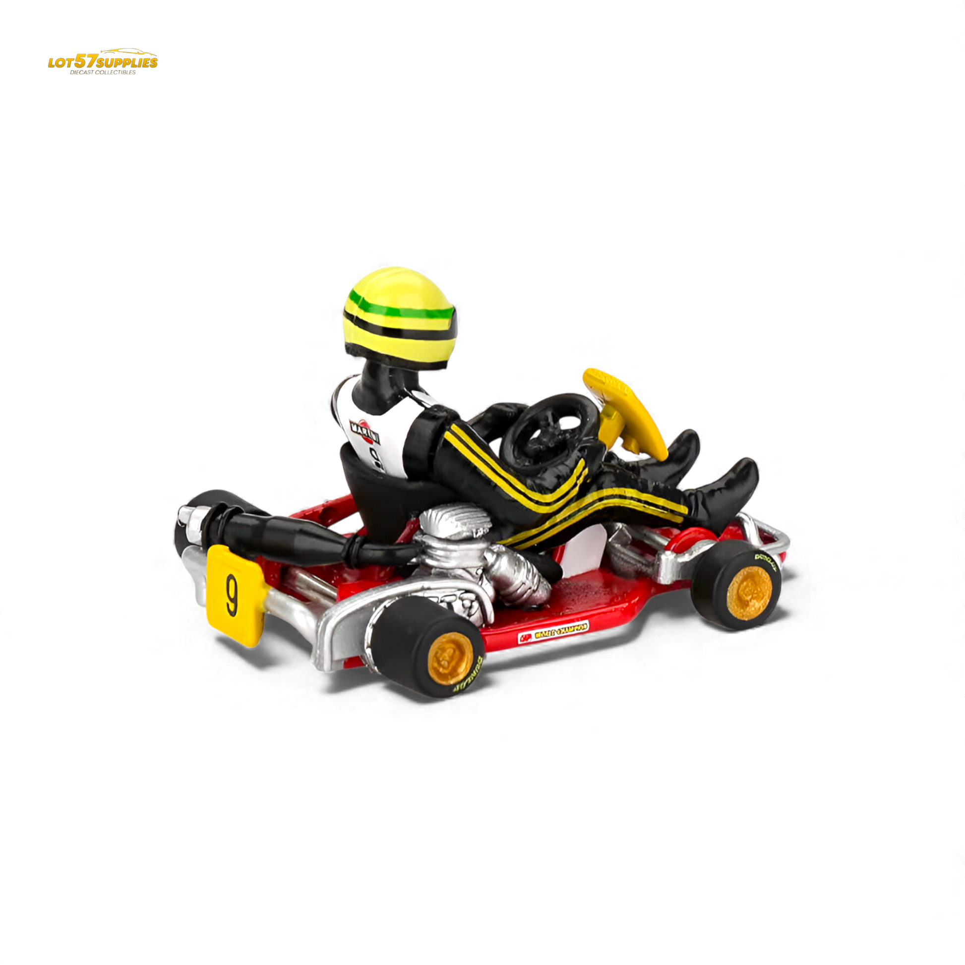 (Pre-Order) Mini GT Senna Kart Formula K #9 1:64 - Evergreen Kings