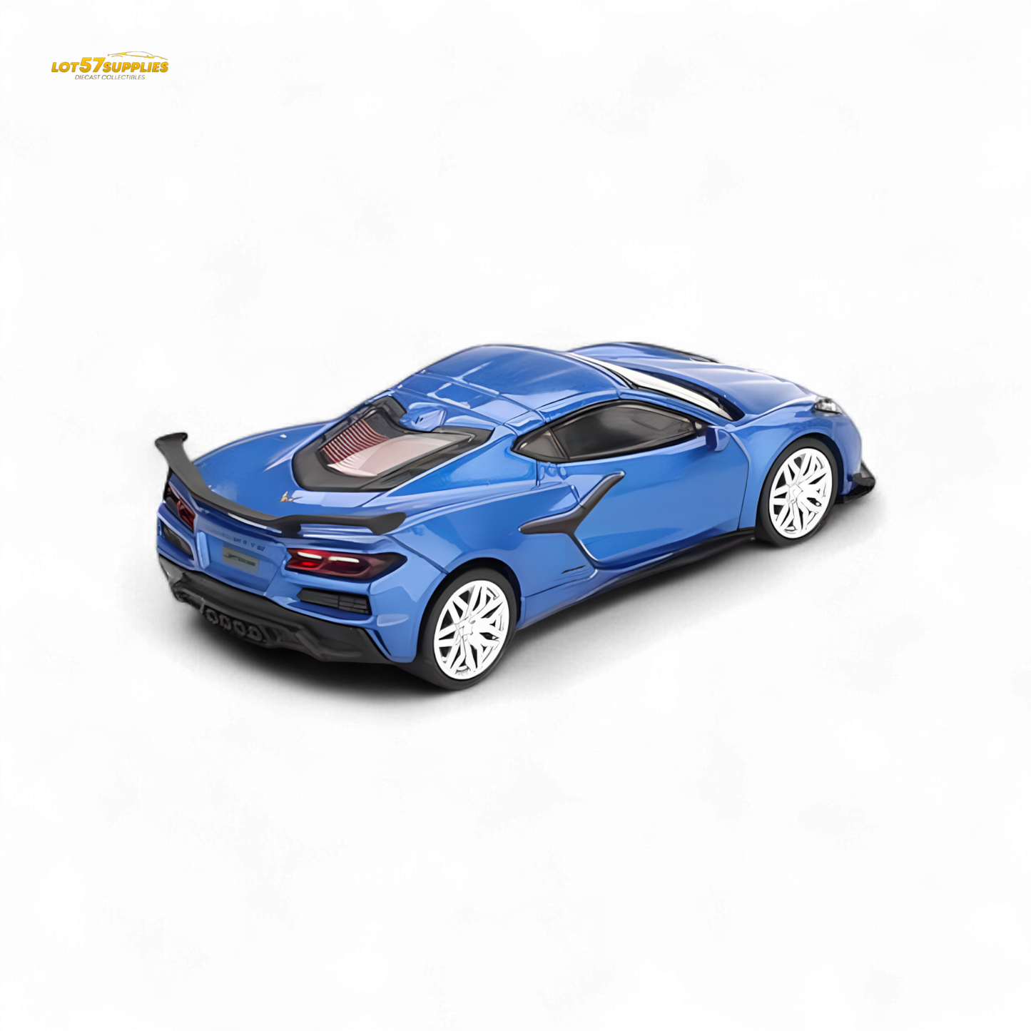Mini-GT Chevrolet Corvette Z06 2023 Elkhart Lake Blue 1:64 - Evergreen Kings