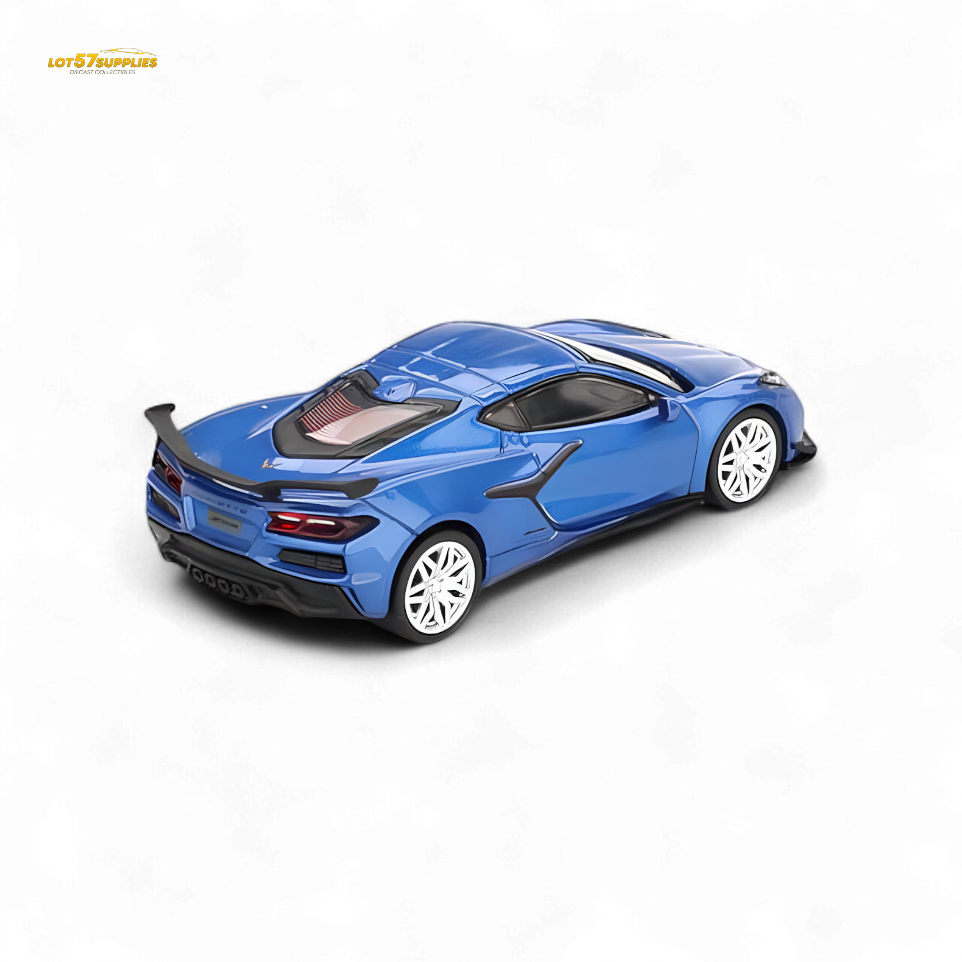 Mini-GT Chevrolet Corvette Z06 2023 Elkhart Lake Blue 1:64 - Evergreen Kings