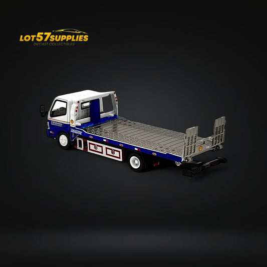 Hino 300 Dutro diecast truck model with Rothmans livery, detailed 1:64 scale replica from Lot57Supplies Diecast Shop
