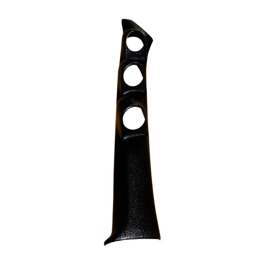 BLOX Racing A-Pillar Pod Gauge Mount for 1992-1995 Honda Civic EG, holds 1, 2, or 3 gauges on the pillarâcar interior accessory