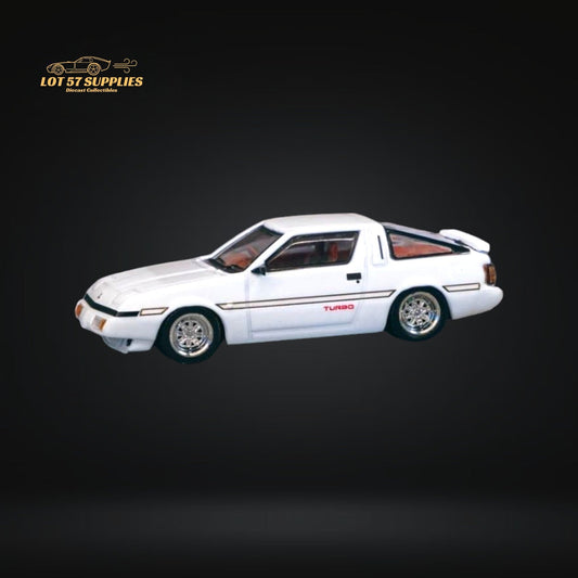 Tarmac Works Mitsubishi Starion White 1:64 - Evergreen Kings