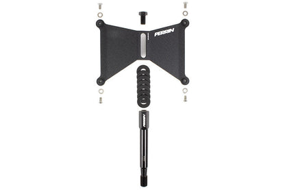 JDMuscle Perrin front license plate holder for 2022-2025 Subaru WRX, OEM-style license plate relocation kit with mounting hardware