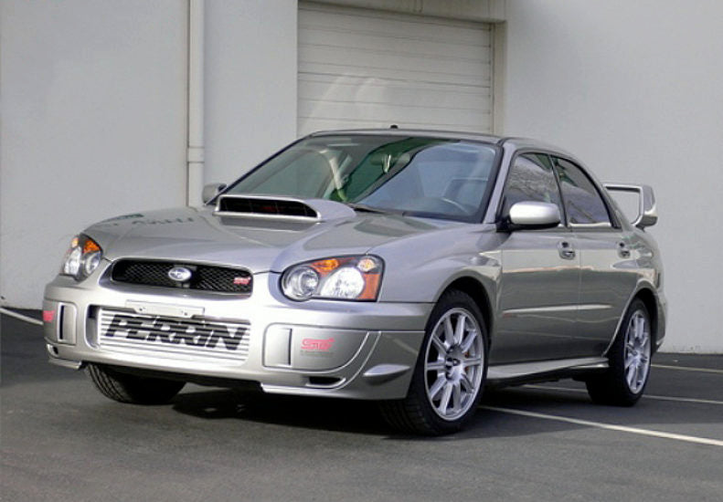 JDMuscle PERRIN WRX STI FMIC Intercooler logo stencil vinyl sticker on a white background, designed for car intercooler branding.