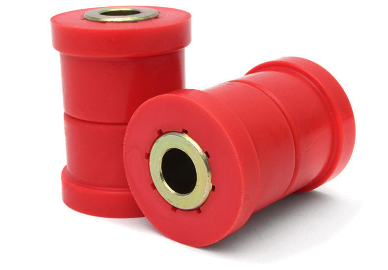 JDMuscle Perrin aftermarket front control arm bushings for Subaru WRX, STI, Forester, Legacy, Outback, Impreza, Crosstrek models