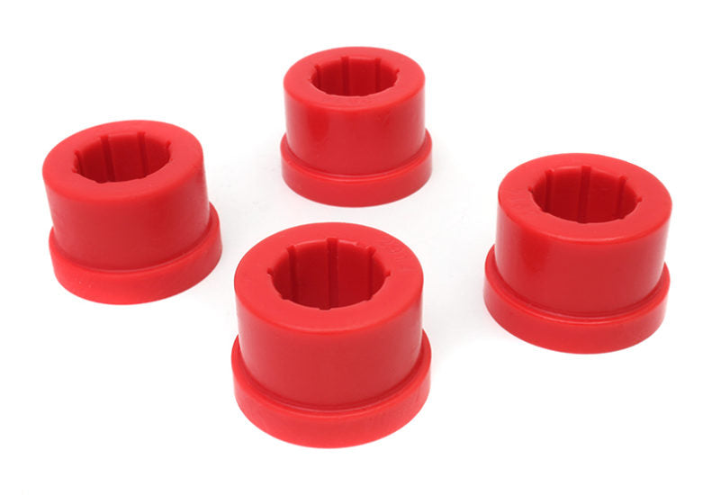 JDMuscle Perrin aftermarket front control arm bushings for Subaru WRX, STI, Forester, Legacy, Crosstrek, Impreza, FXT models, part PSP-SUS-409.
