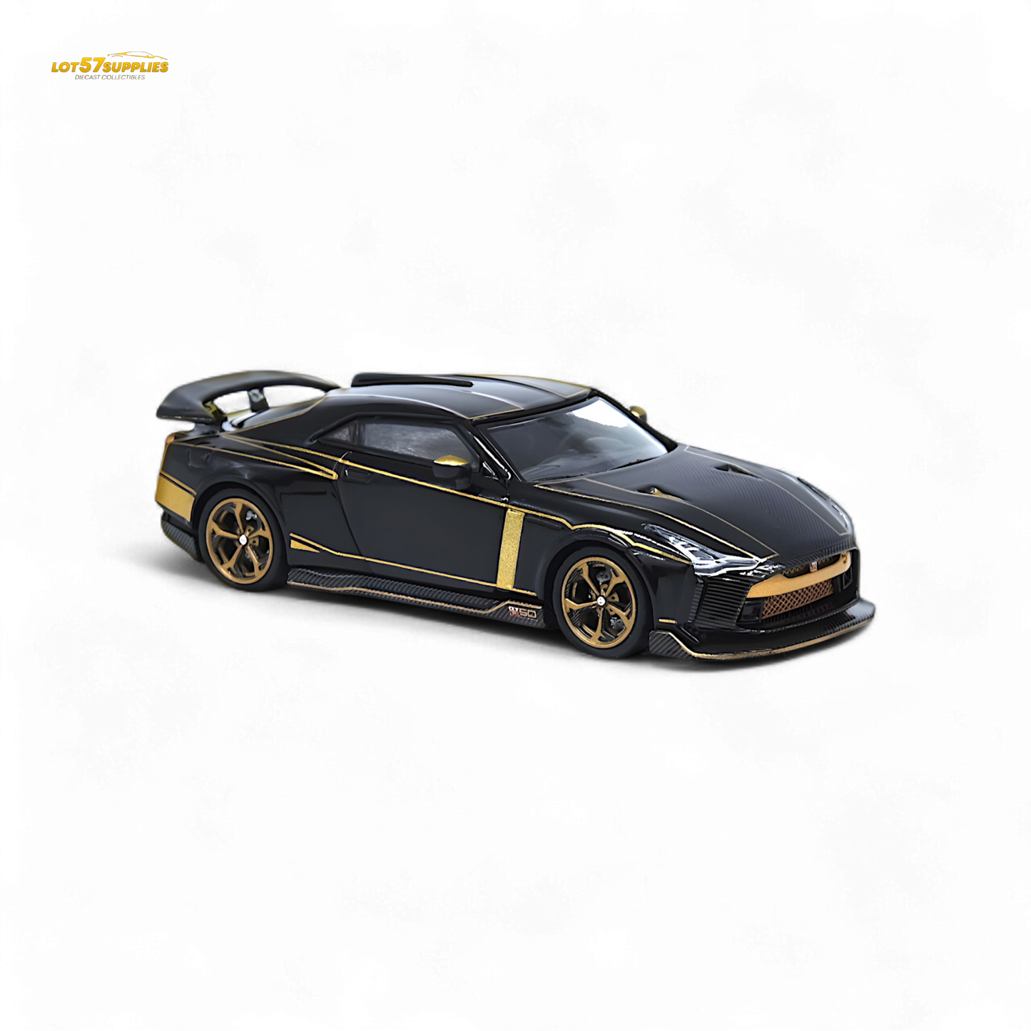 Inno64 Nissan GT-R50 By ITALDESIGN Black 1:64 - Evergreen Kings