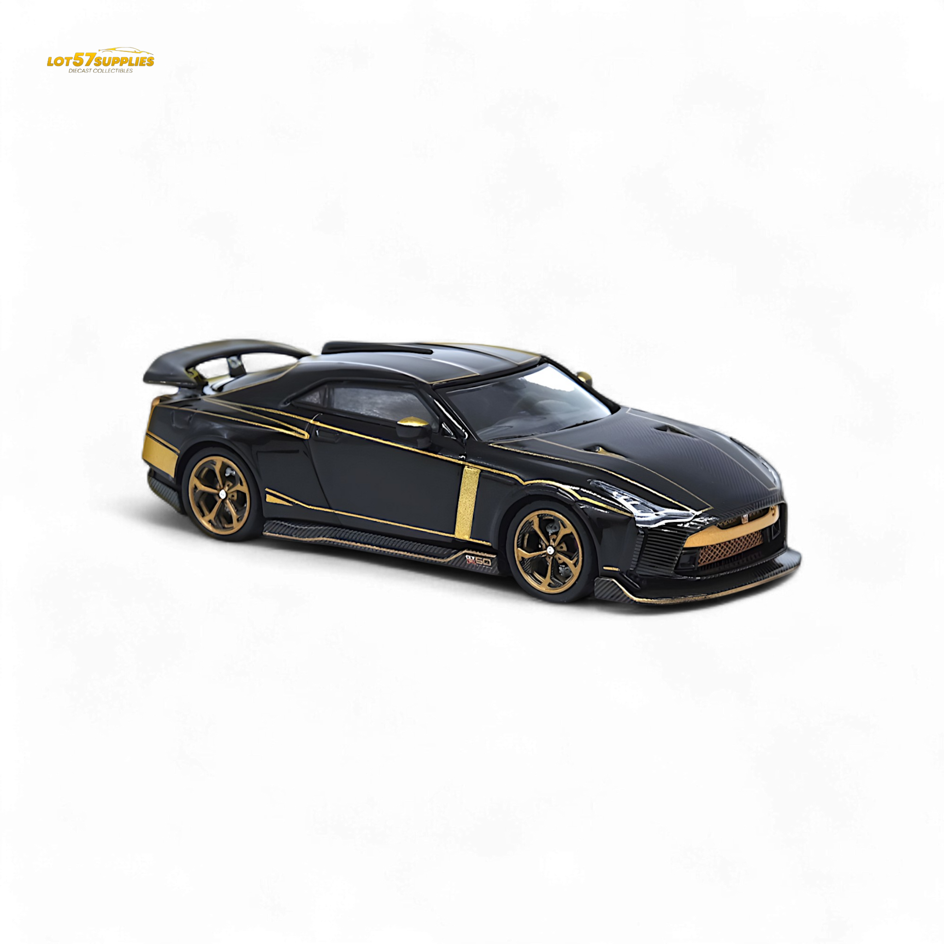 Inno64 Nissan GT-R50 By ITALDESIGN Black 1:64 - Evergreen Kings