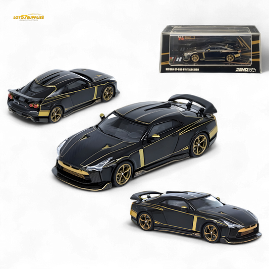 Inno64 Nissan GT-R50 By ITALDESIGN Black 1:64 - Evergreen Kings