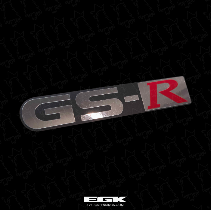 94-01 Integra GS-R Trunk Badge Decal