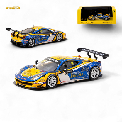 Tarmac Works Ferrari 458 Italia GT3 GT Asia 2016 T64-074-16GTA12 1:64 - Evergreen Kings