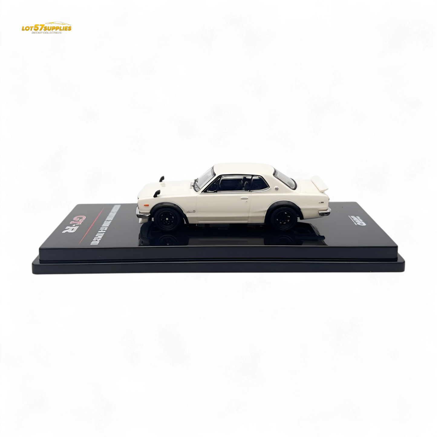 Inno64 Nissan Skyline 2000 GT-R KPGC10 White 1:64 - Evergreen Kings