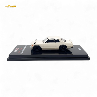 Inno64 Nissan Skyline 2000 GT-R KPGC10 White 1:64 - Evergreen Kings