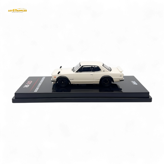 Inno64 Nissan Skyline 2000 GT-R KPGC10 White 1:64 - Evergreen Kings