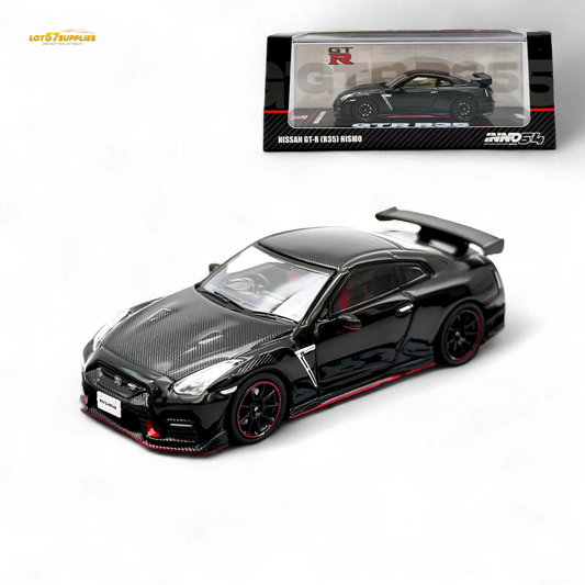 Inno64 Nissan GT-R R35 NISMO Black 1:64 - Evergreen Kings