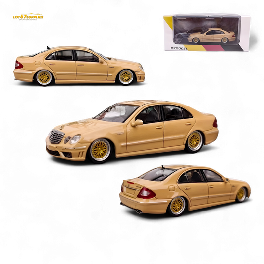 MK Model Mercedes-Benz E63 AMG W211 Desert Yellow 1:64 - Evergreen Kings