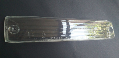 Clear tail light lens for 1989-1991 Honda CRX turn signal by NTXGlow, showing the lens with transparent design and mounting details.