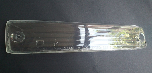 Clear tail light lens for 1989-1991 Honda CRX turn signal by NTXGlow, showing the lens with transparent design and mounting details.
