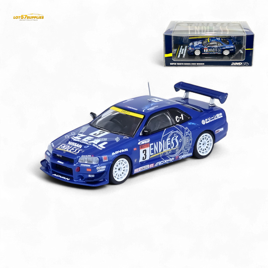 Inno64 Nissan Skyline GT-R R34 #3 Endless Advan 1:64 - Evergreen Kings