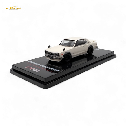 Inno64 Nissan Skyline 2000 GT-R KPGC10 White 1:64 - Evergreen Kings