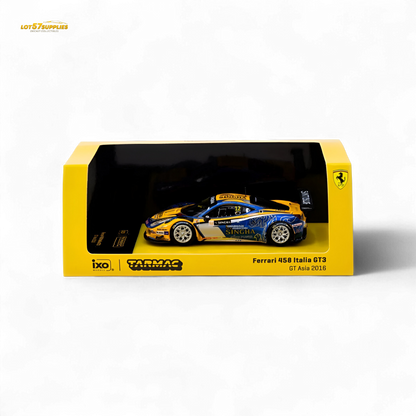 Tarmac Works Ferrari 458 Italia GT3 GT Asia 2016 T64-074-16GTA12 1:64 - Evergreen Kings
