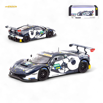 Tarmac Works Ferrari 488 GT3 DTM Alex Albon 1:64 - Evergreen Kings