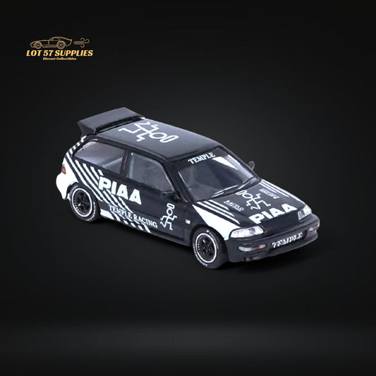 Inno64 Honda Civic EF9 Temple Racing 1:64 - Evergreen Kings