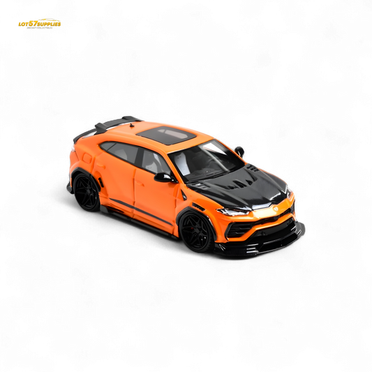 Flame Lamborghini Urus LBWK Metallic Orange 1:64 - Evergreen Kings
